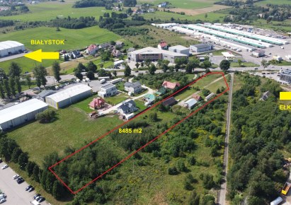 działka na sprzedaż - Białystok, Bacieczki, Szosa Ełcka