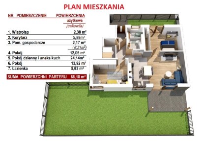 mieszkanie na sprzedaż - Choroszcz (gw), Porosły