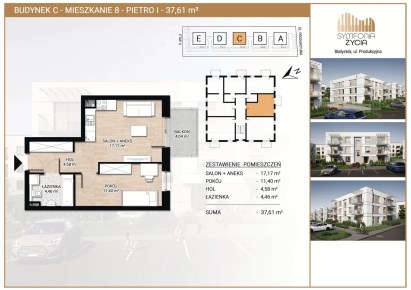 mieszkanie na sprzedaż - Białystok, Bacieczki