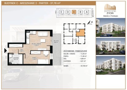 mieszkanie na sprzedaż - Białystok, Bacieczki